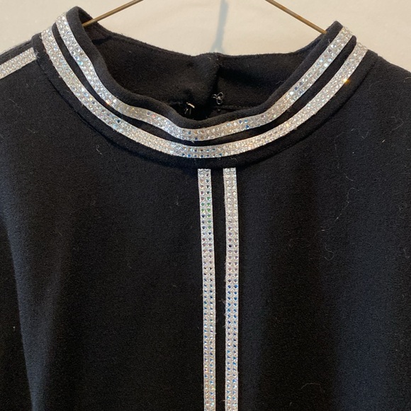 Albert Nipon‎ Vintage Black Dress - Picture 2 of 5